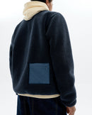 Chaqueta borreguito azul Marcus sostenible - 3