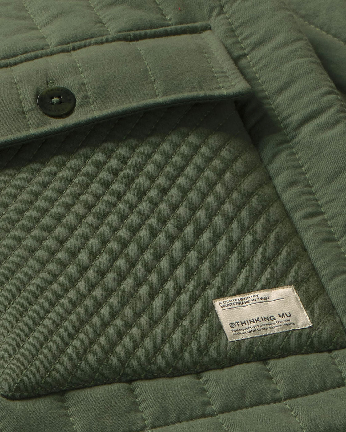 Chaqueta acolchada patched Roc sostenible silueta - 2