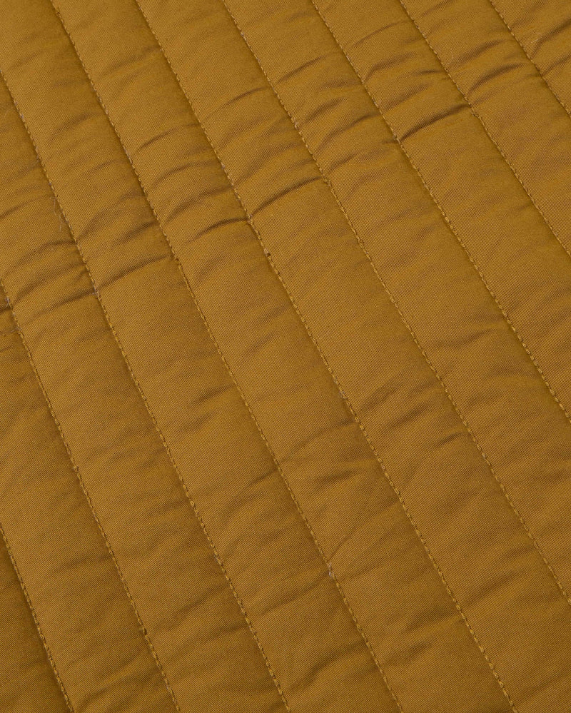 Chaleco acolchado amarillo Jon sostenible silueta - 2