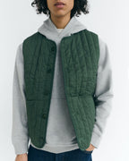 Chaleco acolchado verde Jon sostenible - 3
