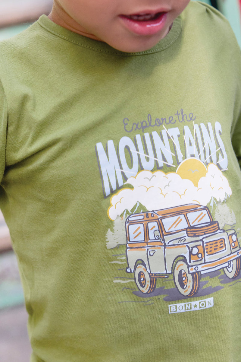 T-Shirt - Taxi Vert Officier