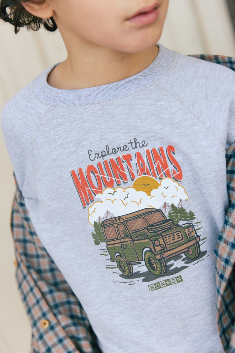 Sweat - Sandy Gris Chiné