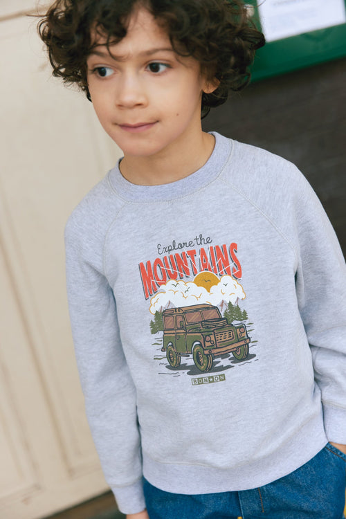 Sweat - Sandy Gris Chiné