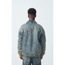 Camisa bomber con cuello redondo - Dirty Vintage - Hombre
