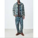 Camisa bomber con cuello redondo - Dirty Vintage - Hombre