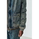 Camisa bomber con cuello redondo - Dirty Vintage - Hombre