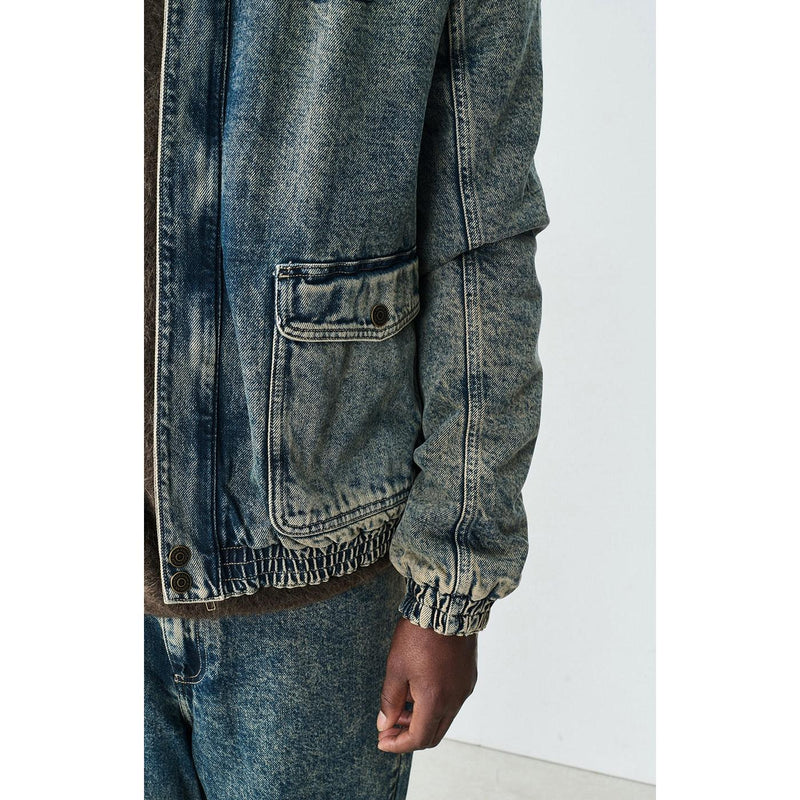 Camisa bomber con cuello redondo - Dirty Vintage - Hombre