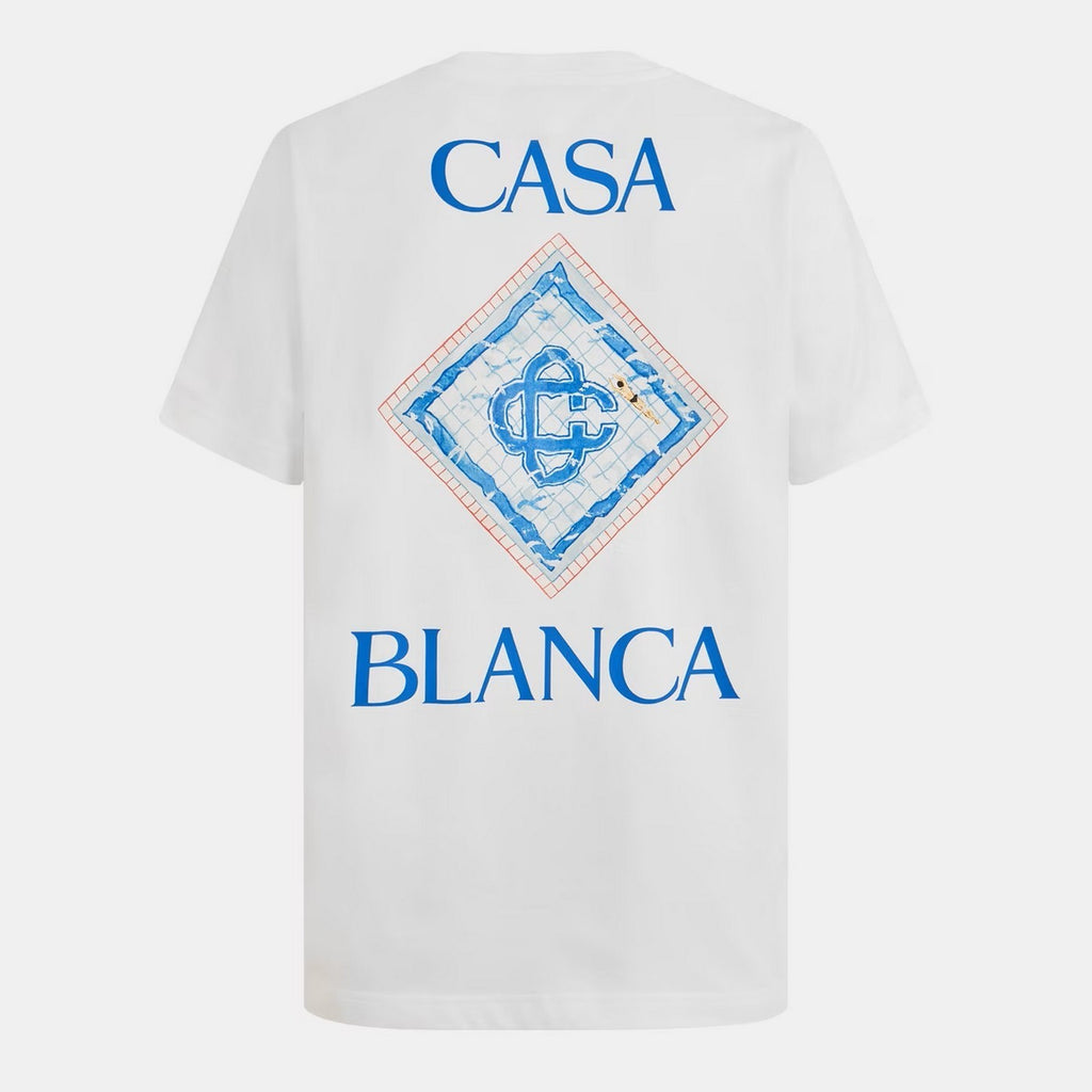 T‑Shirt Pool - Blanc