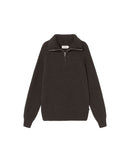 Jersey gris lana Otto sostenible - silueta 3