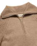 Jersey beige lana Otto sostenible - silueta 3