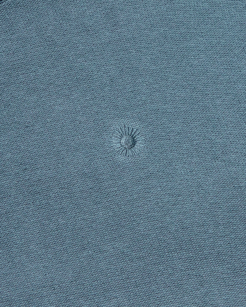 Jersey azul punto Orlando sostenible - silueta 1