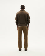 Aritz Wool Jumper - Khaki
