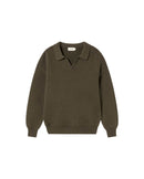 Jersey verde lana Aritz sostenible - silueta 2