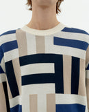 Jersey multicolor punto field Khem sostenible-3