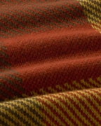 Khem Checked Wool Jumper - Brown