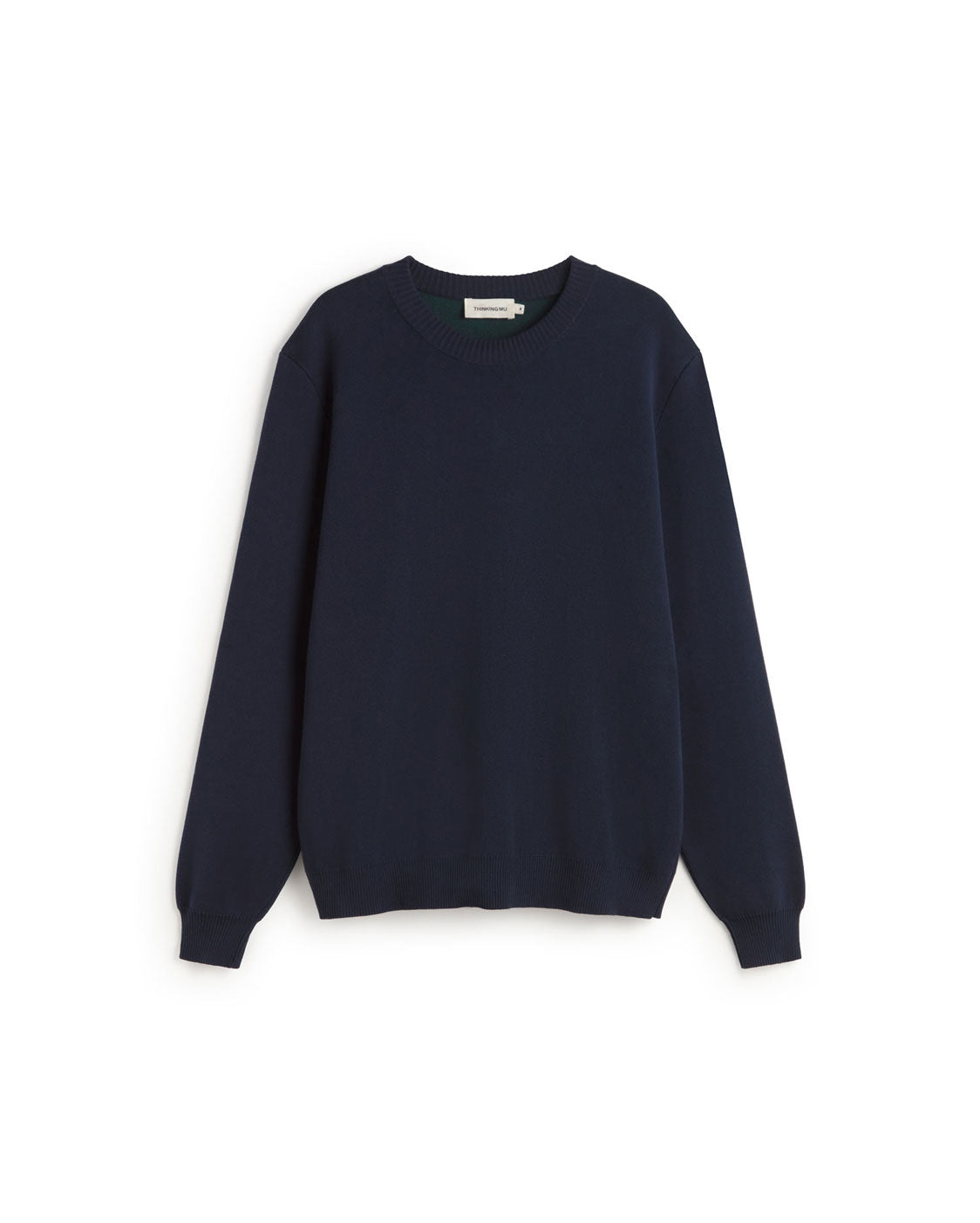 Seth sustainable waffle knit jumper silhouette - 1