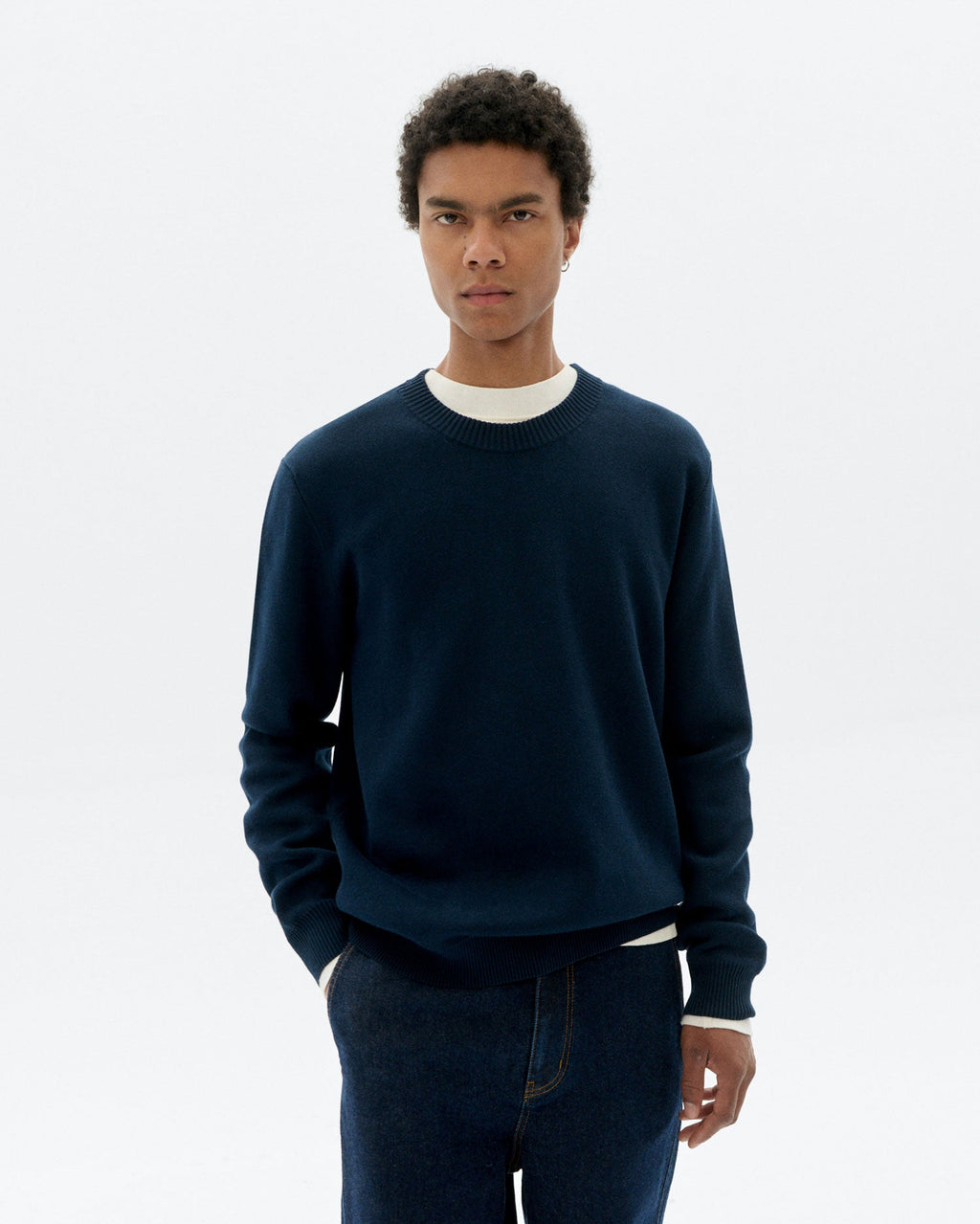Seth sustainable waffle knit jumper - 1