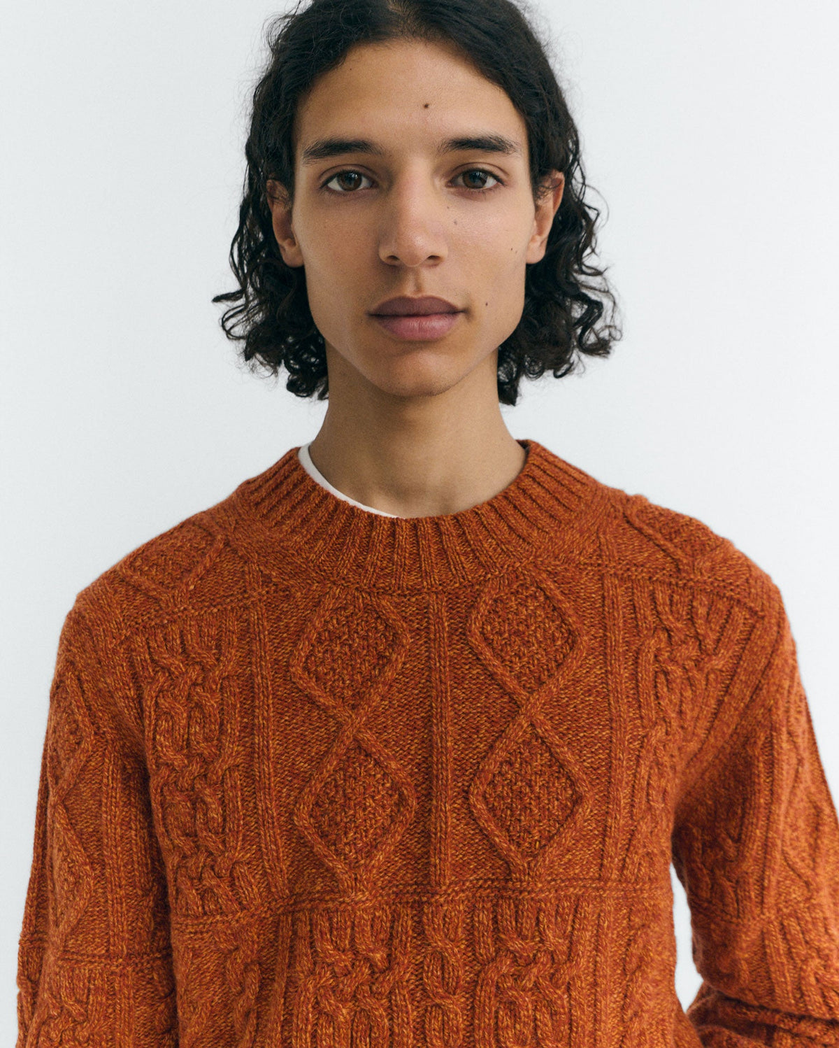 Wollpullover Rasta - Orange