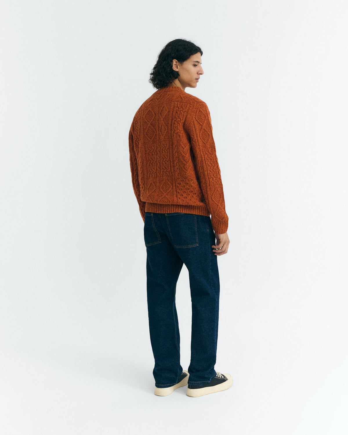 Wollpullover Rasta - Orange