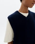 Oliver sustainable relaxed knit vest - 3