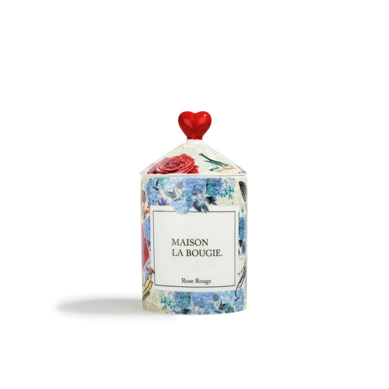 Bougie Rose Rouge 350G