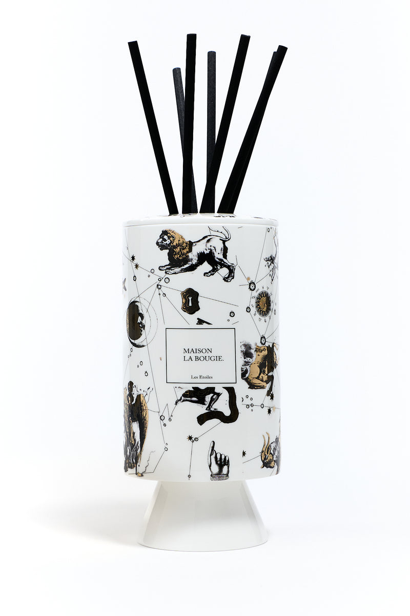 Diffuseur Les Etoiles - Noir & Blanc - Cassis & Musc blanc