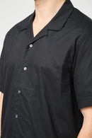 Camisa de doble capa S/S - Negro / Plata - Hombres