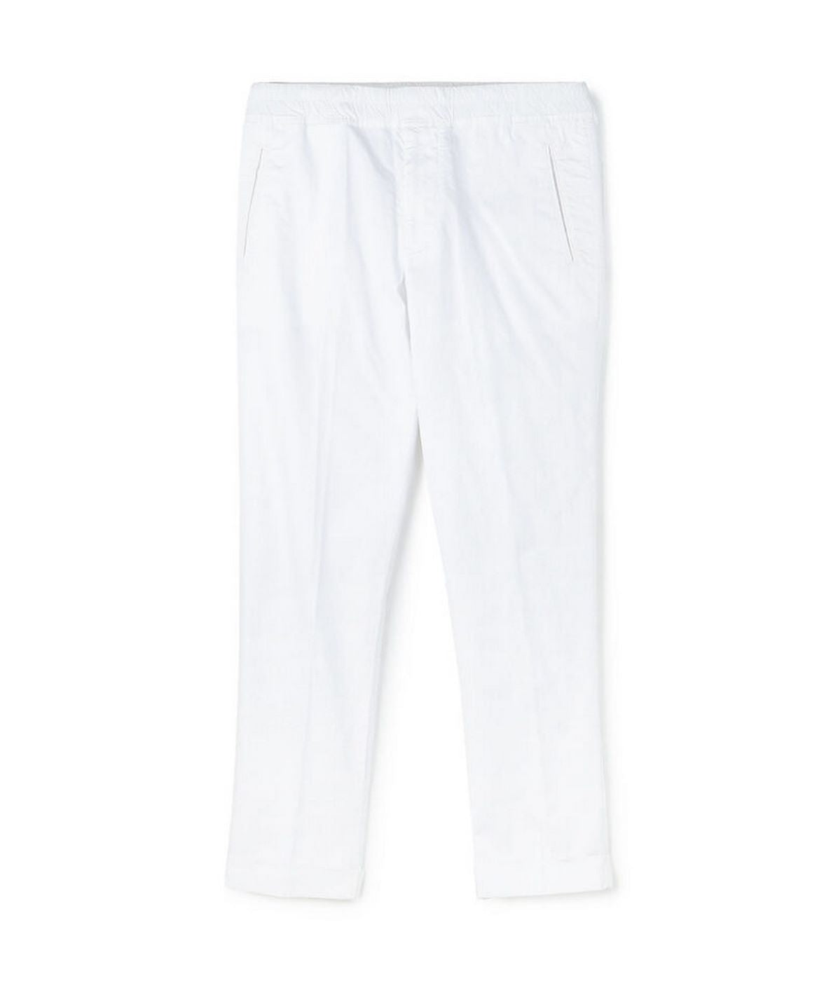 Pantalon À Revers - Blanc - Homme