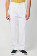 Pantalon À Revers - Blanc - Homme