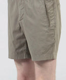 Shorts ajustados de algodón y lino - Silty Pigment - Hombre