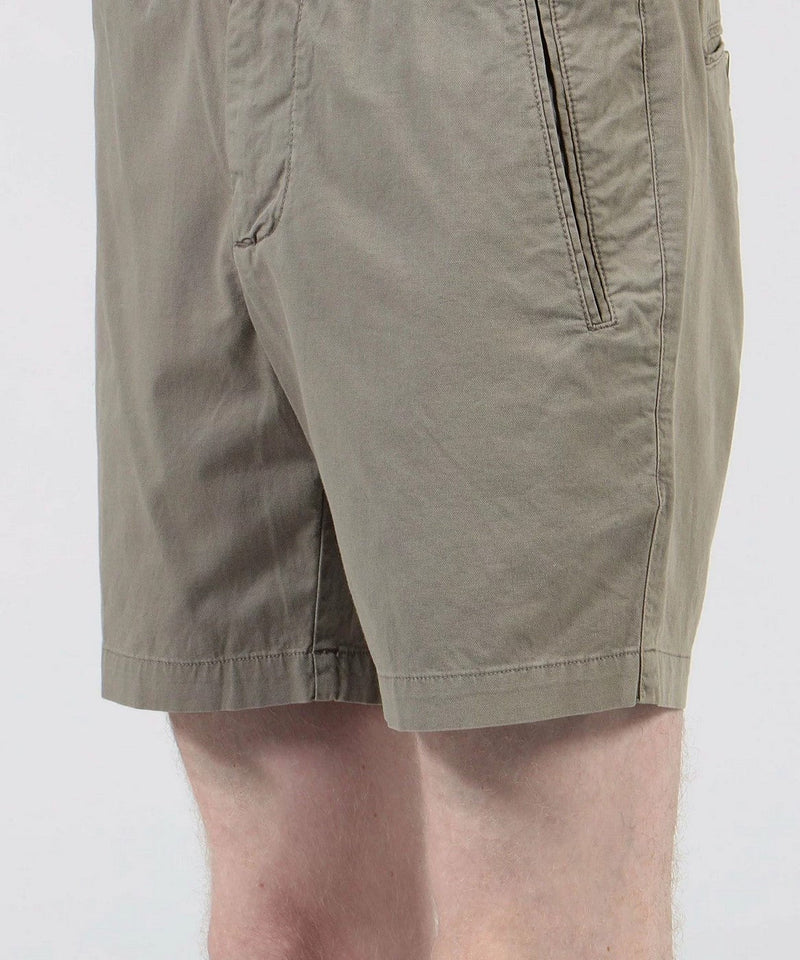 Shorts ajustados de algodón y lino - Silty Pigment - Hombre