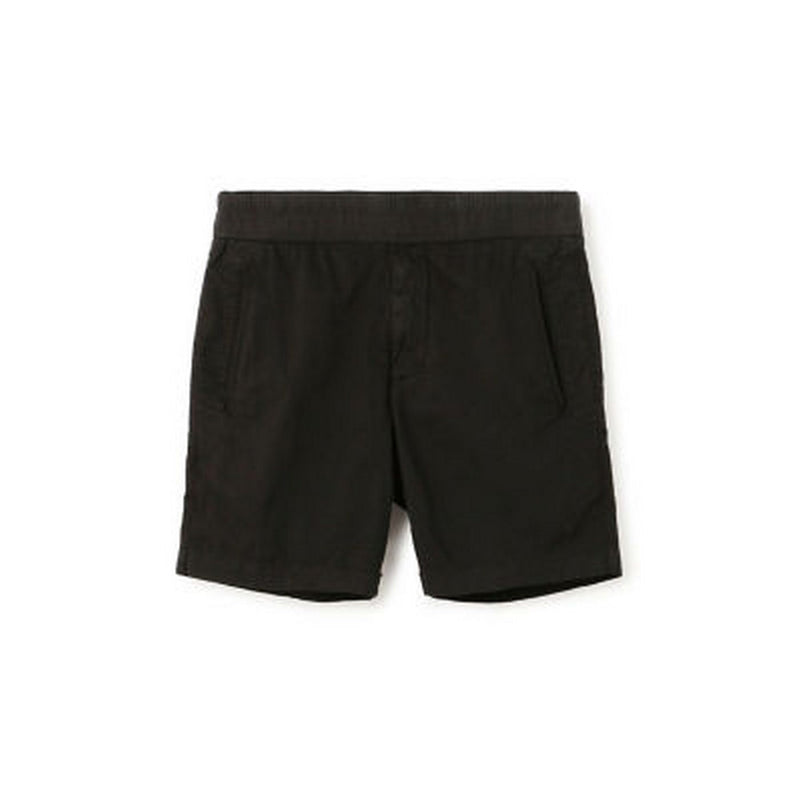 Shorts de algodón y lino hechos a medida - Negro - Hombre