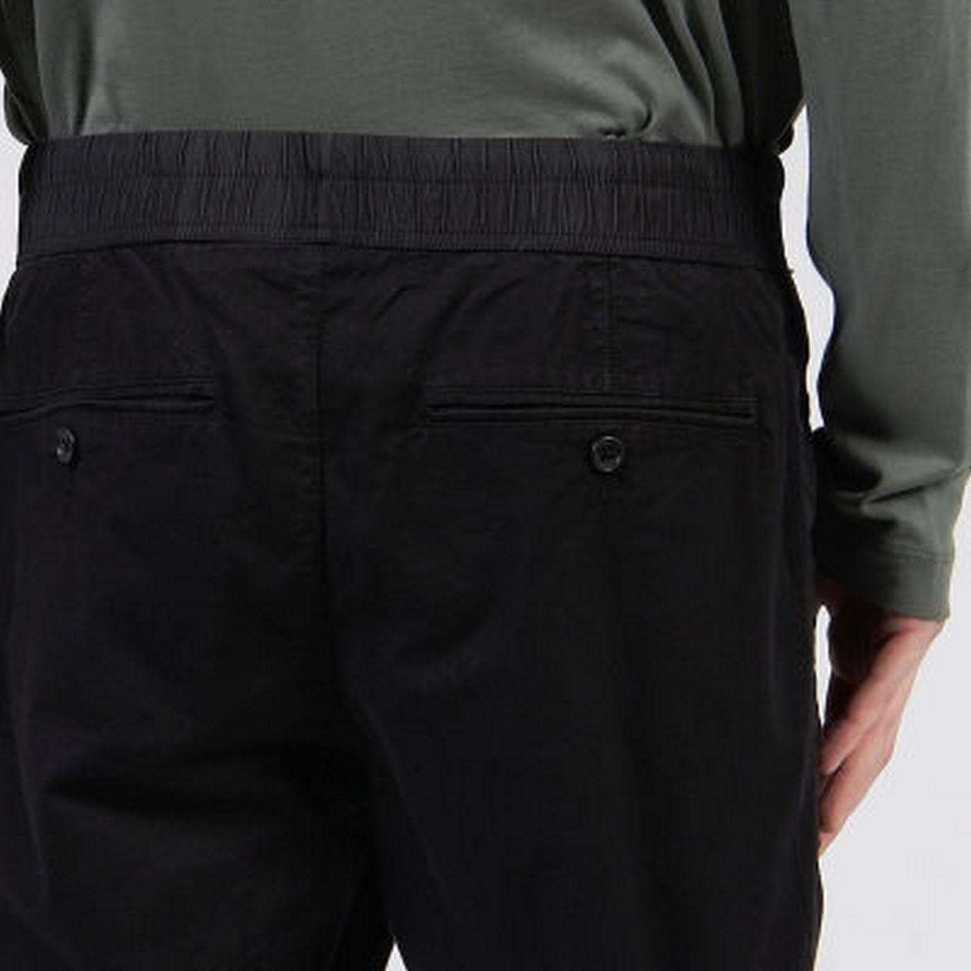 Tailored Cotton and Linen Shorts - Black - Men