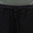 Shorts de algodón y lino hechos a medida - Negro - Hombre