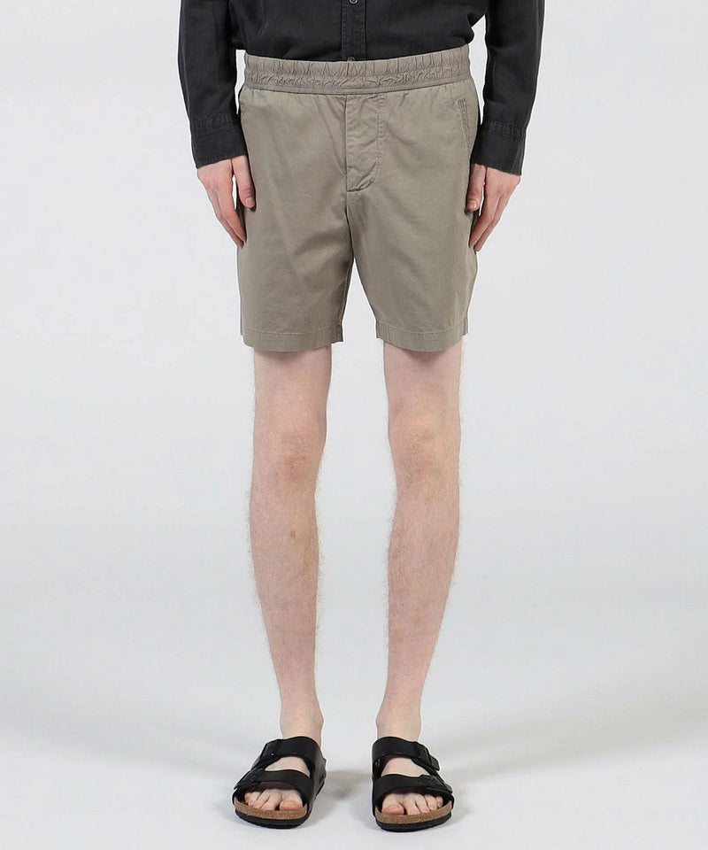 Shorts ajustados de algodón y lino - Silty Pigment - Hombre