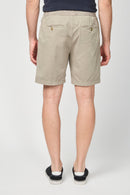 Shorts ajustados de algodón y lino - Silty Pigment - Hombre