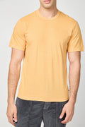 Short-Sleeved Crew-Neck T-Shirt - Apricot Pigment - Men