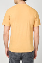 Short-Sleeved Crew-Neck T-Shirt - Apricot Pigment - Men