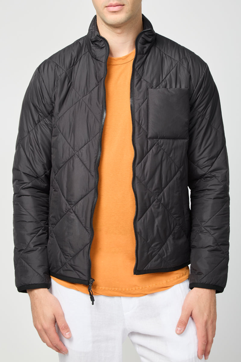 Chaqueta ligera con aislamiento - Negro - Hombre