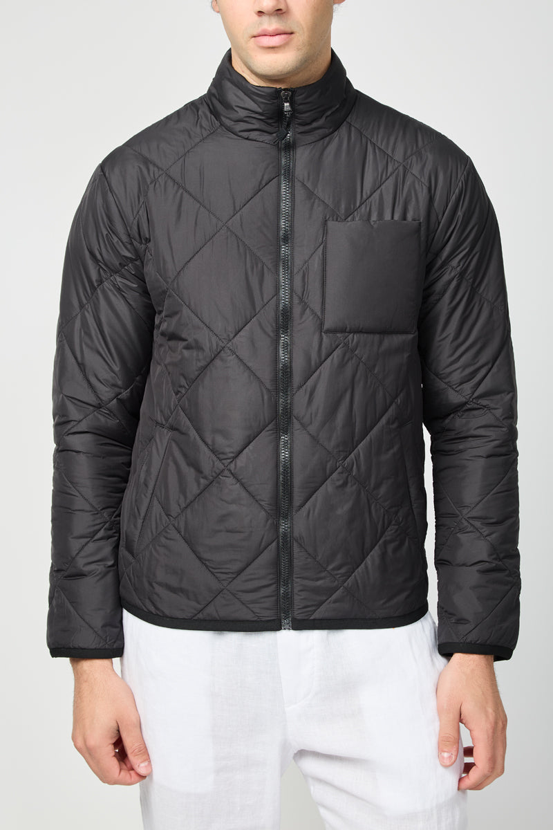Chaqueta ligera con aislamiento - Negro - Hombre