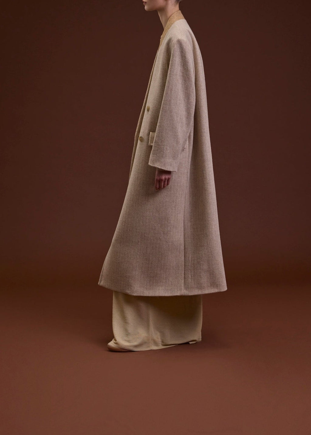 Margaux Lonnberg - Abrigo Fair Cream