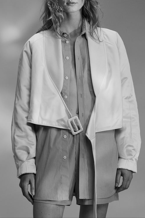 Blouson Ashley - Off White Satin