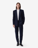 Veste De Costume En Laine Jian - Navy