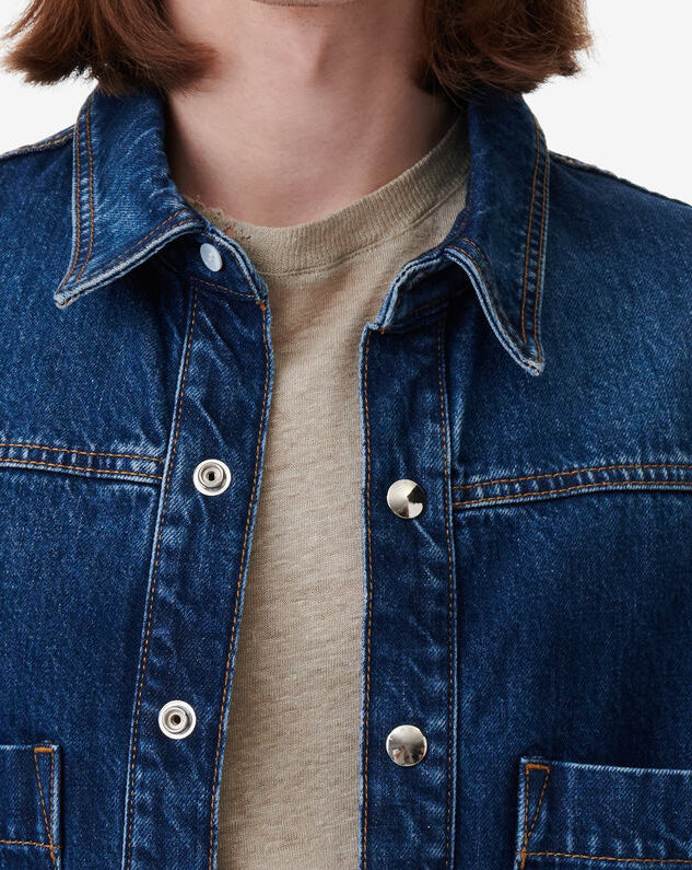 Surchemise En Jean Kosse - Mid Blue