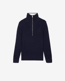 Pull Col Montant Demeter - Navy/Ecru - Homme