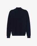 Pull Col Montant En Laine Madayan - Navy