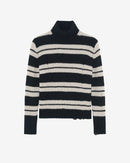 Pull Col Montant Destroy Omino - Black/Grey