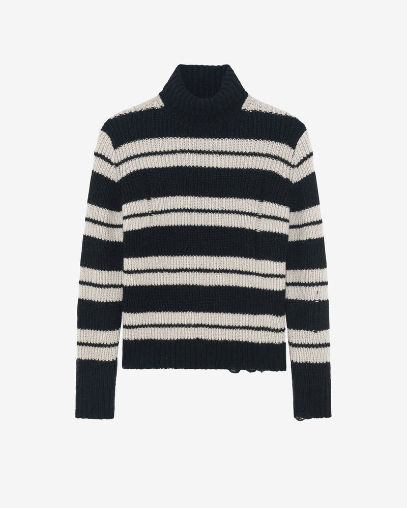 Pull Col Montant Destroy Omino - Black/Grey