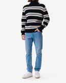 Pull Col Montant Destroy Omino - Black/Grey