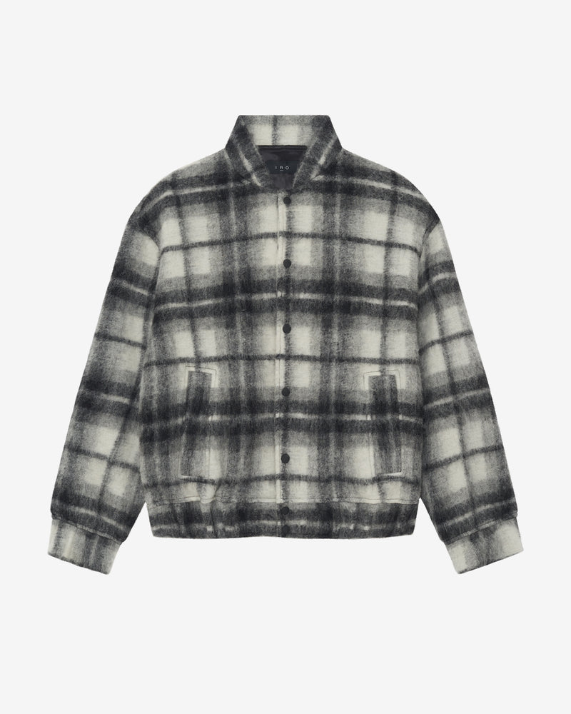 Blouson À Carreaux Mahiana - Mixed Light Grey